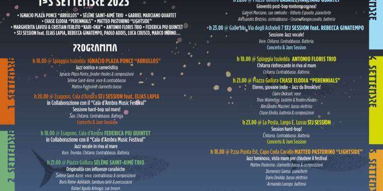 Dal primo al cinque settembre in Gallura l’ottava edizione del festival San Teodoro Jazz