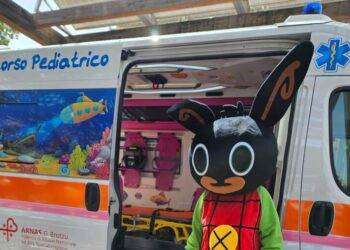 Al Brotzu un’ambulanza pediatrica per i piccoli pazienti