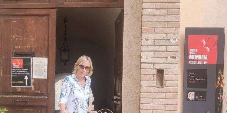 La bici di Bartali esposta al museo della memoria di Assisi