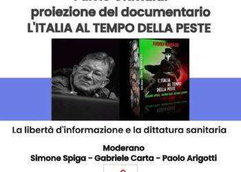 “L’Italia al Tempo della peste”: proiezione documentario e incontro con l’autore Fulvio Grimaldi