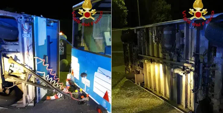 Si ribalta il vagone di un trenino turistico a Eraclea: 14 feriti