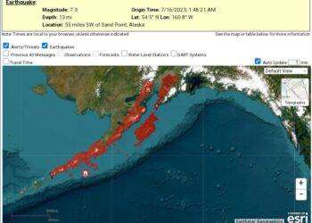 Violentissimo terremoto in Alaska, diramata allarme tsunami