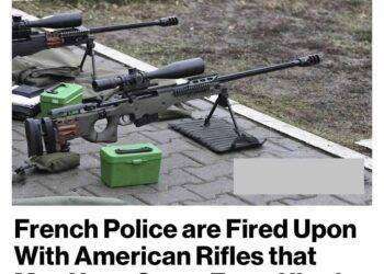 Fucili di precisione consegnati all’Ucraina ritrovati in Francia