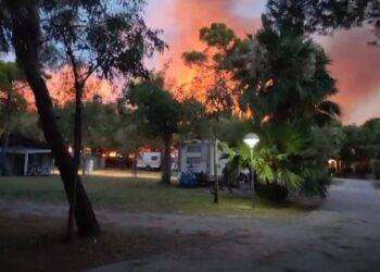 Incendio a Vieste, duemila persone evacuate da tre hotel