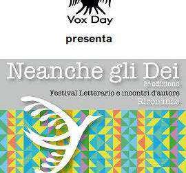 Neanche gli Dei: al via il 27 luglio a Cagliari la terza edizione del festival letterario e incontri d’autore