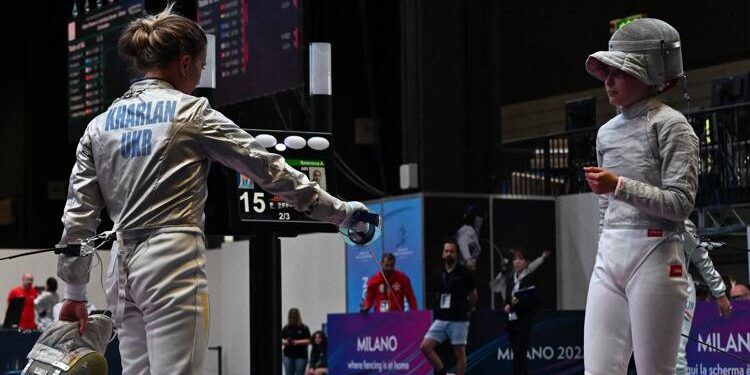 Mondiali scherma 2023, ucraina Kharlan squalificata per mancato saluto a russa