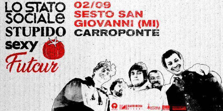Lo Stato Sociale: a settembre live al Carroponte di Sesto San Giovanni