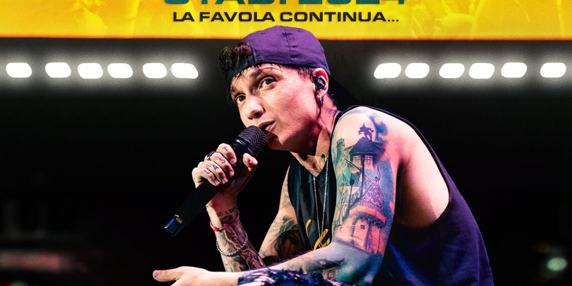 Ultimo annuncia un nuovo live allo stadio di Napoli: ecco i dettagli