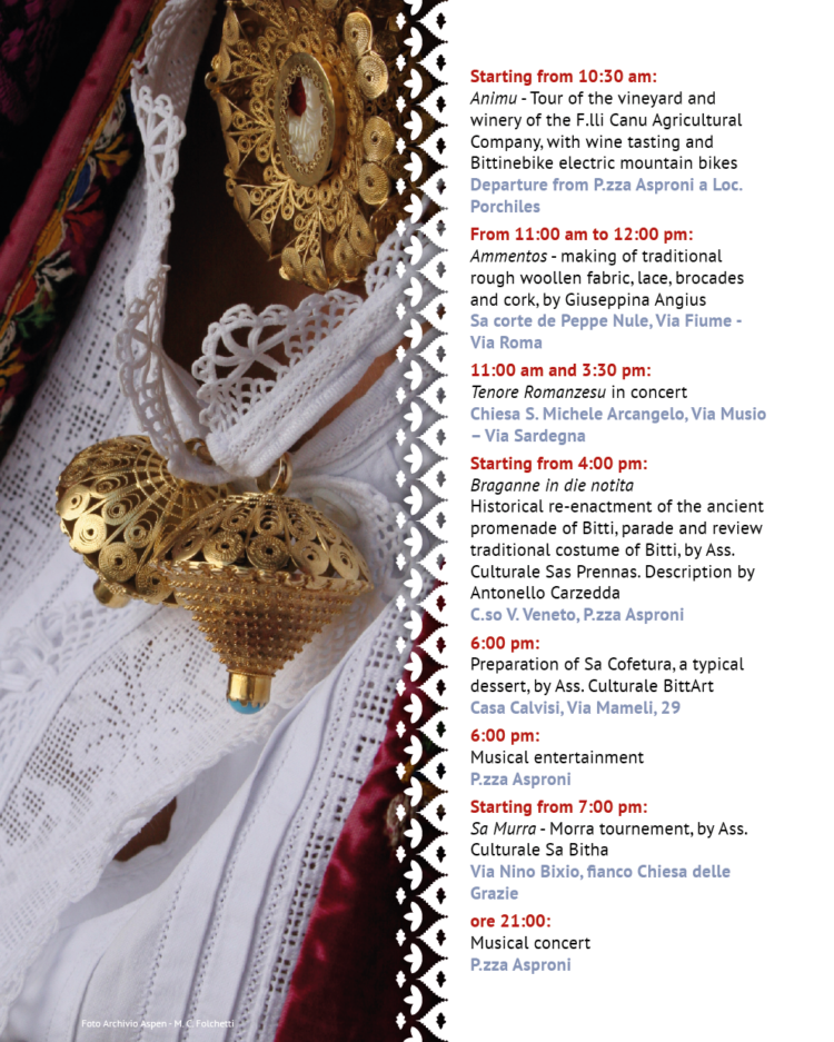 Autunno in Barbagia, il 2 e 3 settembre si apre a Bitti l’edizione 2023