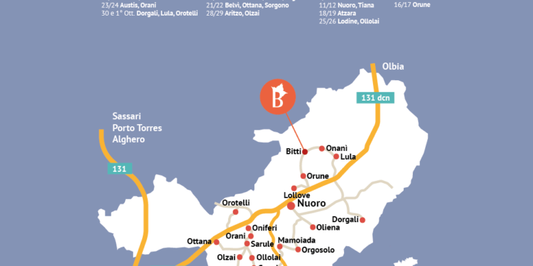 Autunno in Barbagia, il 2 e 3 settembre si apre a Bitti l’edizione 2023