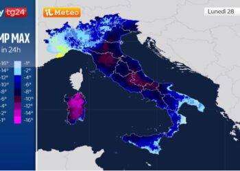 Dal Weekend nubifragi e grandine, crollo delle temperature: arriva Poppea