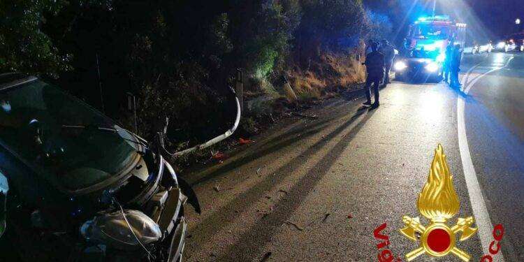 Porto Cervo, per il controllo dell’auto e si ribalta: un ferito