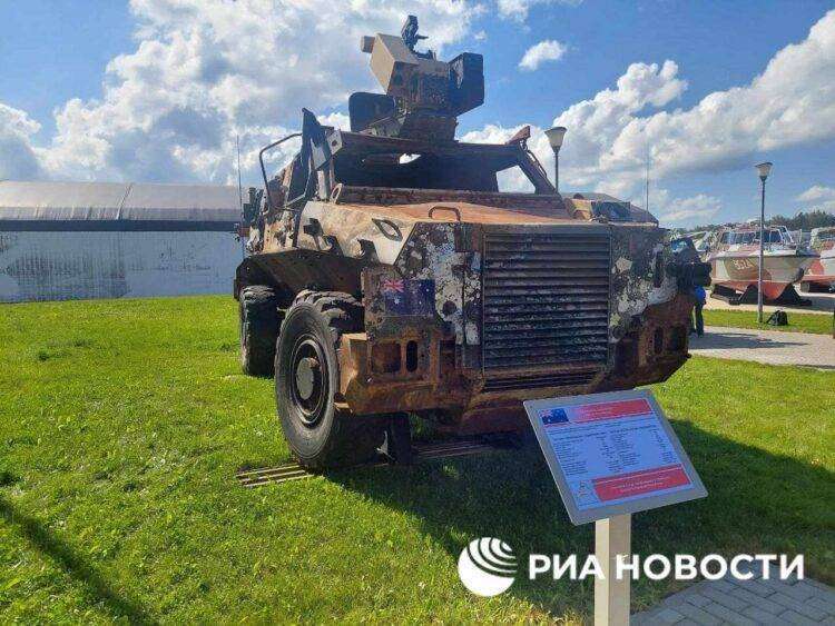 Mosca, in mostra i mezzi militari occidentali catturati dai russi