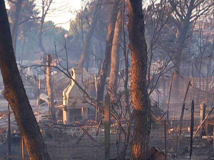 Incendio a Quartu, ecco le immagini del campeggio distrutto dalle fiamme