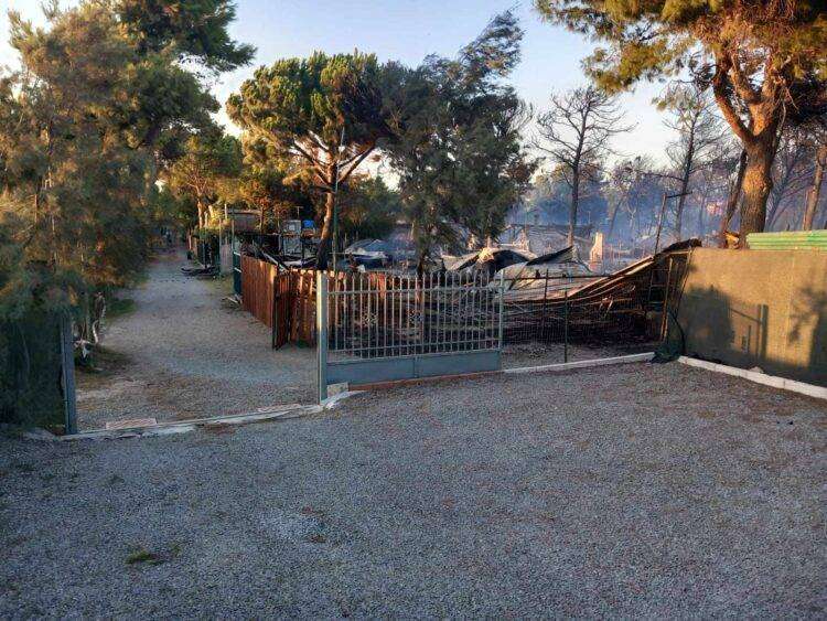 Incendio a Quartu, ecco le immagini del campeggio distrutto dalle fiamme