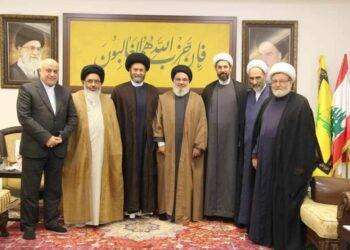 Segretario Generale di Hezbollah del Libano, Seyyed Hassan Nasrallah, incontra delegazione di religiosi iraniani