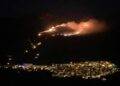 Notte di paura a Gairo, fiamme vicine all’abitato