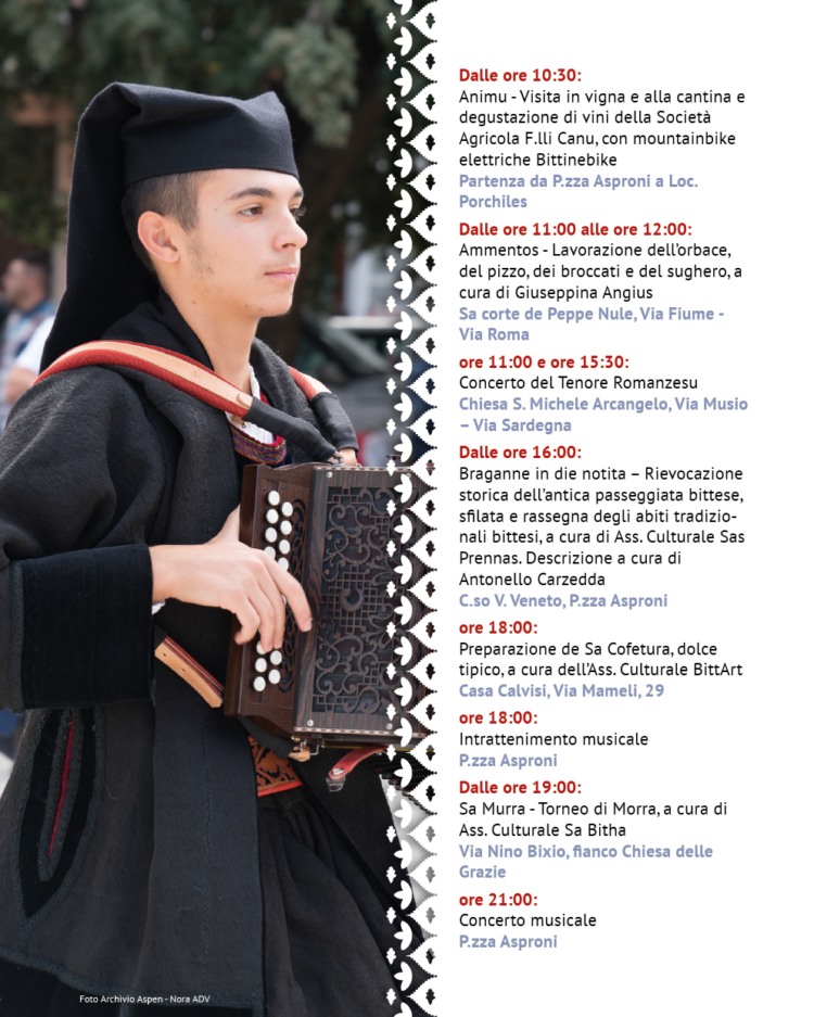 Autunno in Barbagia, il 2 e 3 settembre si apre a Bitti l’edizione 2023