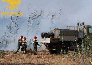 Incendio doloso a Villacidro, arrestato un piromane di 50 anni