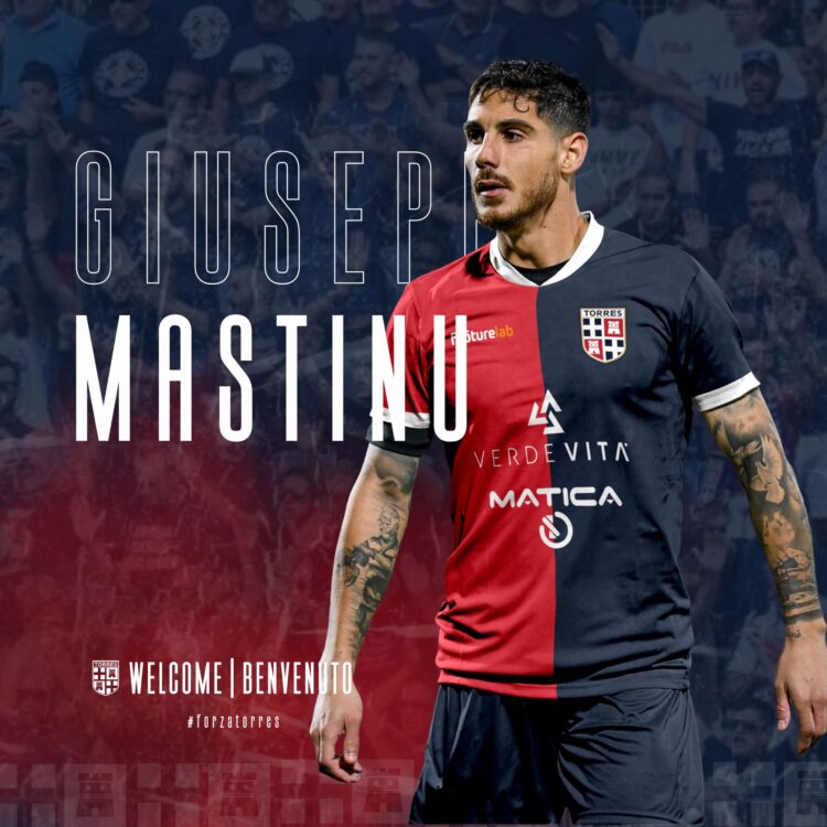 Colpo Torres, ora è ufficiale: dalla serie B arriva Giuseppe Mastinu