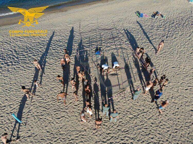 I droni alla ricerca di nidi di caretta caretta nelle spiagge sarde