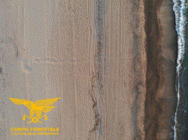 I droni alla ricerca di nidi di caretta caretta nelle spiagge sarde