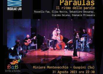 il 31 agosto Paraulas nella splendida Miniera di Montevecchio