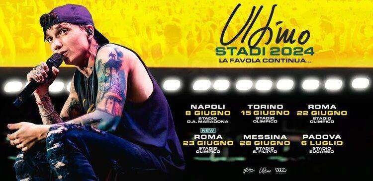 Ultimo: annunciate le date negli stadi nel 2024