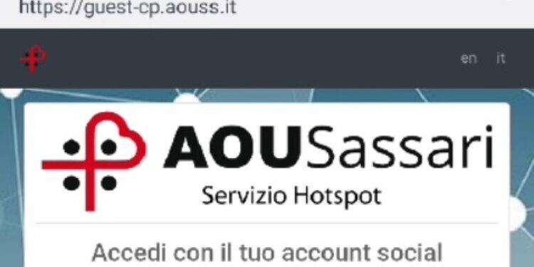 Internet gratis negli ospedali di Sassari, inaugurata rete Wi-Fi
