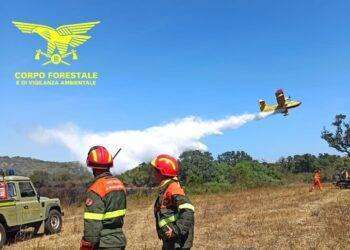 Incendio vicino all’aeroporto di Olbia, scalo chiuso