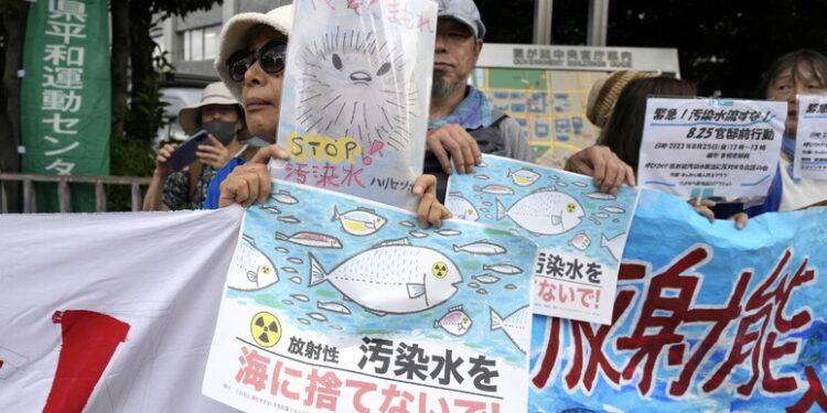 Fukushima: giovedì il riversamento in mare dell’acqua radioattiva