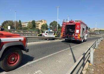 Cagliari, incidente sull’Asse Mediano: traffico in tilt