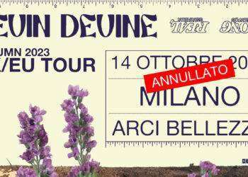 Kevin Devine cancella il tour europeo