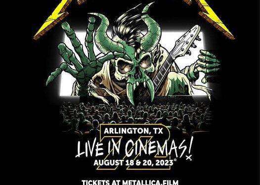 I Metallica suonano in diretta al Cinema per due serate evento mondiale