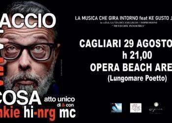 Frankie hi-nrg mc si racconta, evento al Poetto il 29 agosto