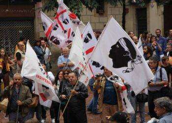 Delegazione sarda in Corsica per le Giurnate Internazionale di Corte