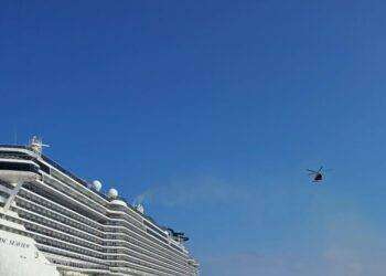 Attacco epilettico sulla nave da crociera, soccorso un 39enne