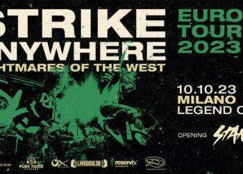 Strike Anywhere live a Milano, la band punk rock in concerto al Legend Club