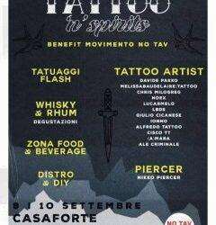NoTav, Sabato 9 e domenica 10 settembre: Valsusa tattoo‘n’spirits