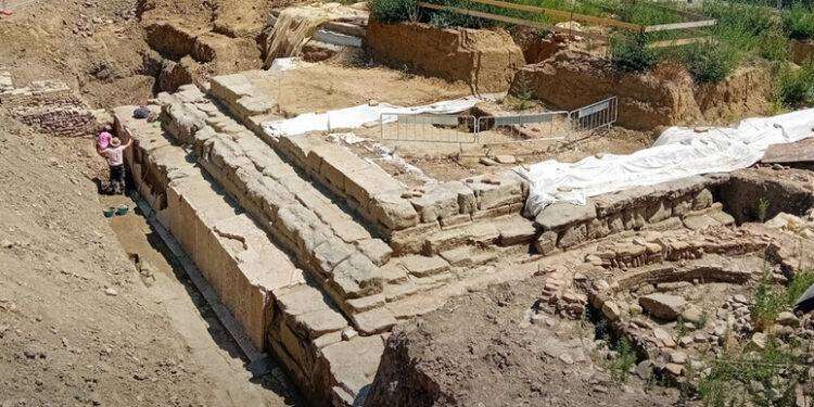 Scoperto un tempio romano nella città di Plauto