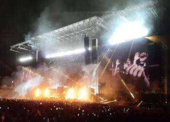 Travis Scott ‘gladiatore’ doma il Circo Massimo