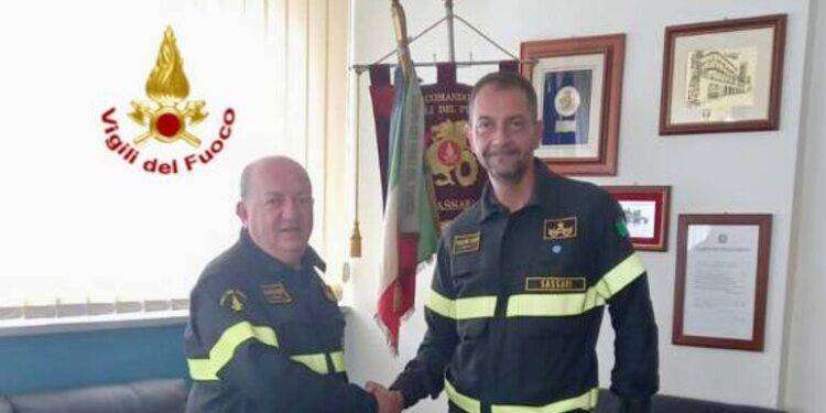 Sassari, Antonio Giordano nuovo comandante vigili del fuoco