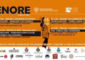 Sabato 14 e domenica 15 ottobre tra Mogoro, Pabillonis, Morgongiori e Pau va in scena l’edizione autunnale di “Tenore”