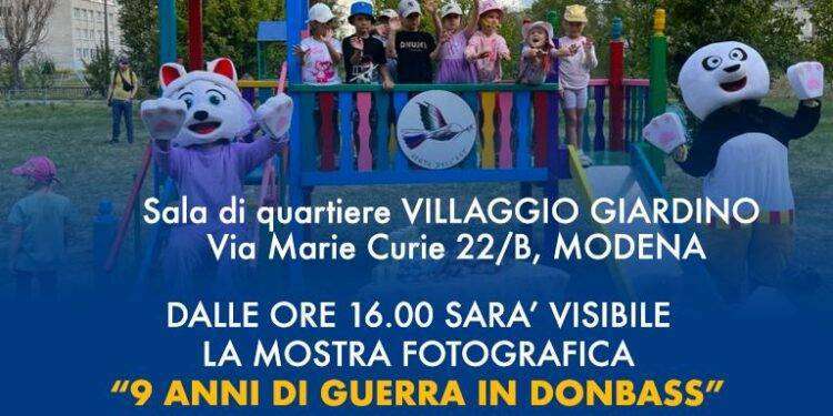 I volontari di ritorno dal Donbass incontrano i modenesi