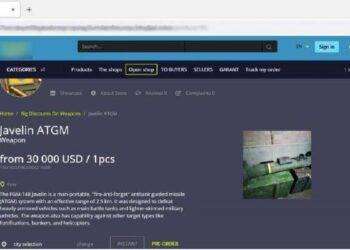 Denuncia della Russia, nel dark web in vendita armi inviate all’Ucraina