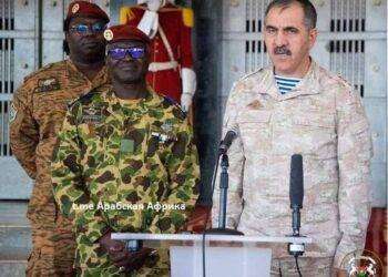 Il vice ministro della Difesa russo Yevkurov ha visitato il Burkina Faso e ha incontrato il presidente Ibrahim Traore