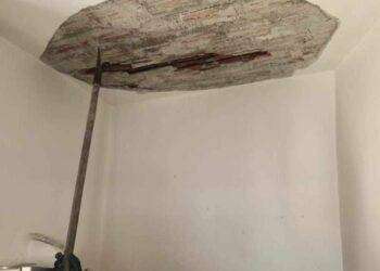 Tragedia sfiorata a Porto Torres: crolla un soffitto sulla testa di una pensionata