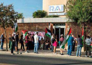 Khaled El Qaisi, sit-in davanti la Rai a Cagliari: “Vogliamo torni”