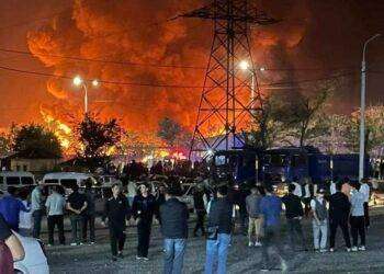 Uzbekistan: forte esplosione vicino a aeroporto di Tashkent