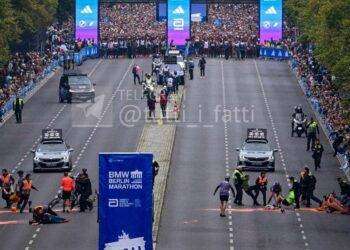 Gli eco-attivisti di Last Generation hanno cercato di sabotare la Maratona di Berlino